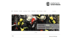 Desktop Screenshot of feuerwehr-schermbeck.de